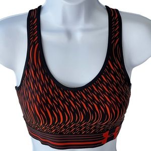 Under Armour Heat Gear Mid Racerback sports bra size Med